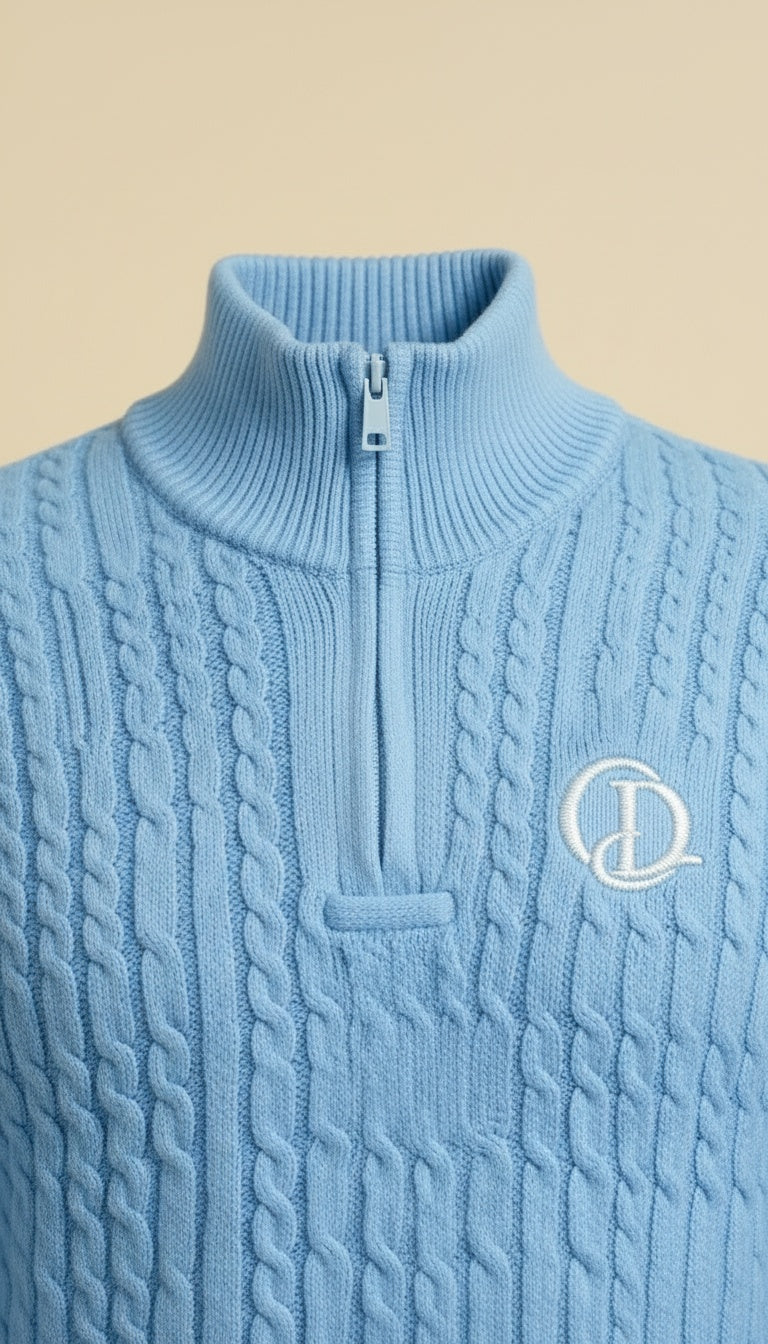 Clarté Sweater – Sky Whisper