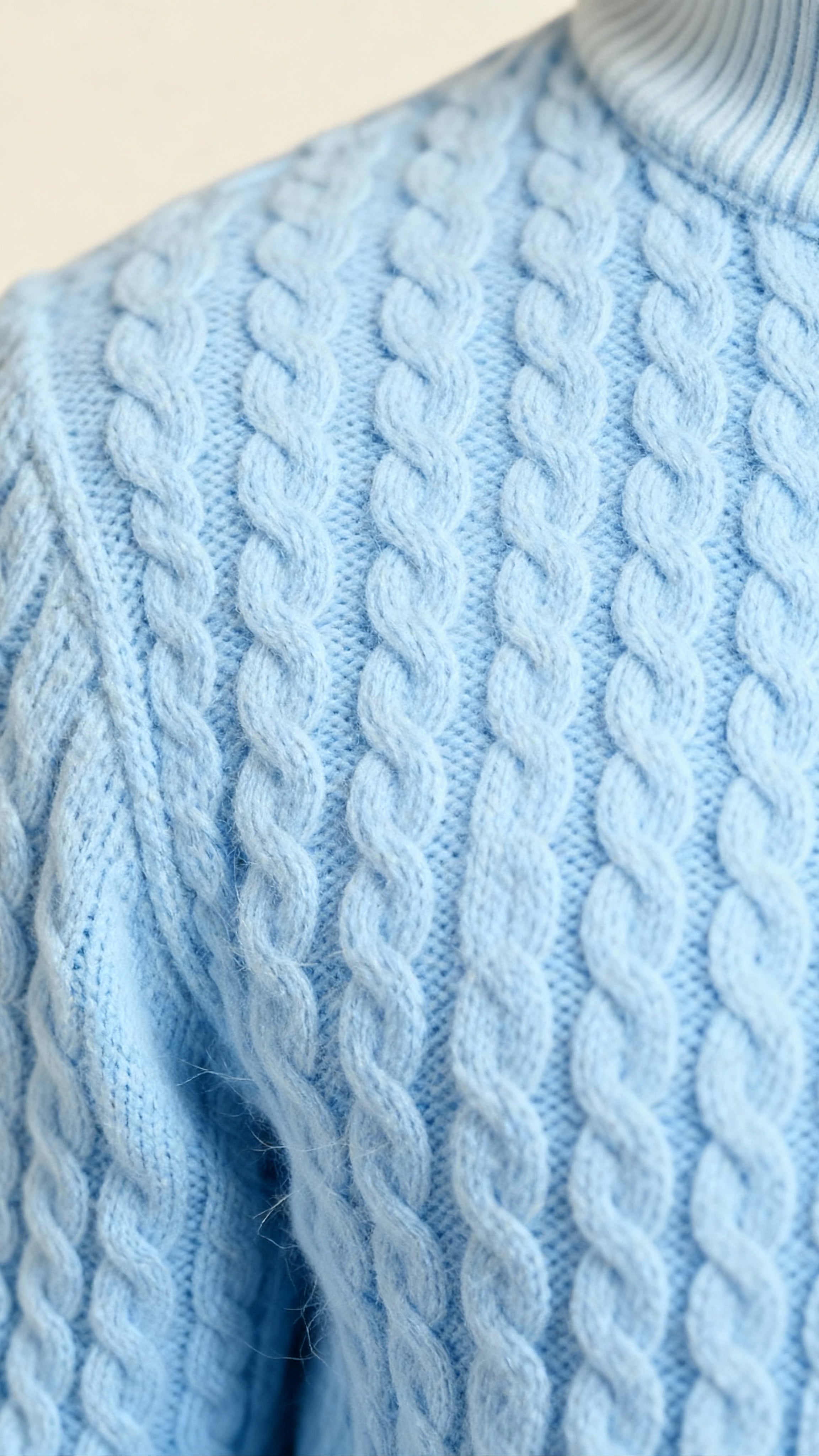 Clarté Sweater – Sky Whisper
